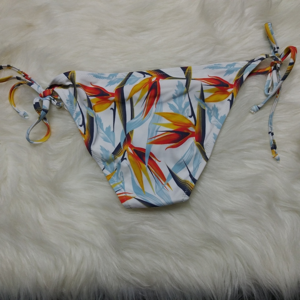 Lively bikini top and bottom tie sides floral - Picture 8 of 10
